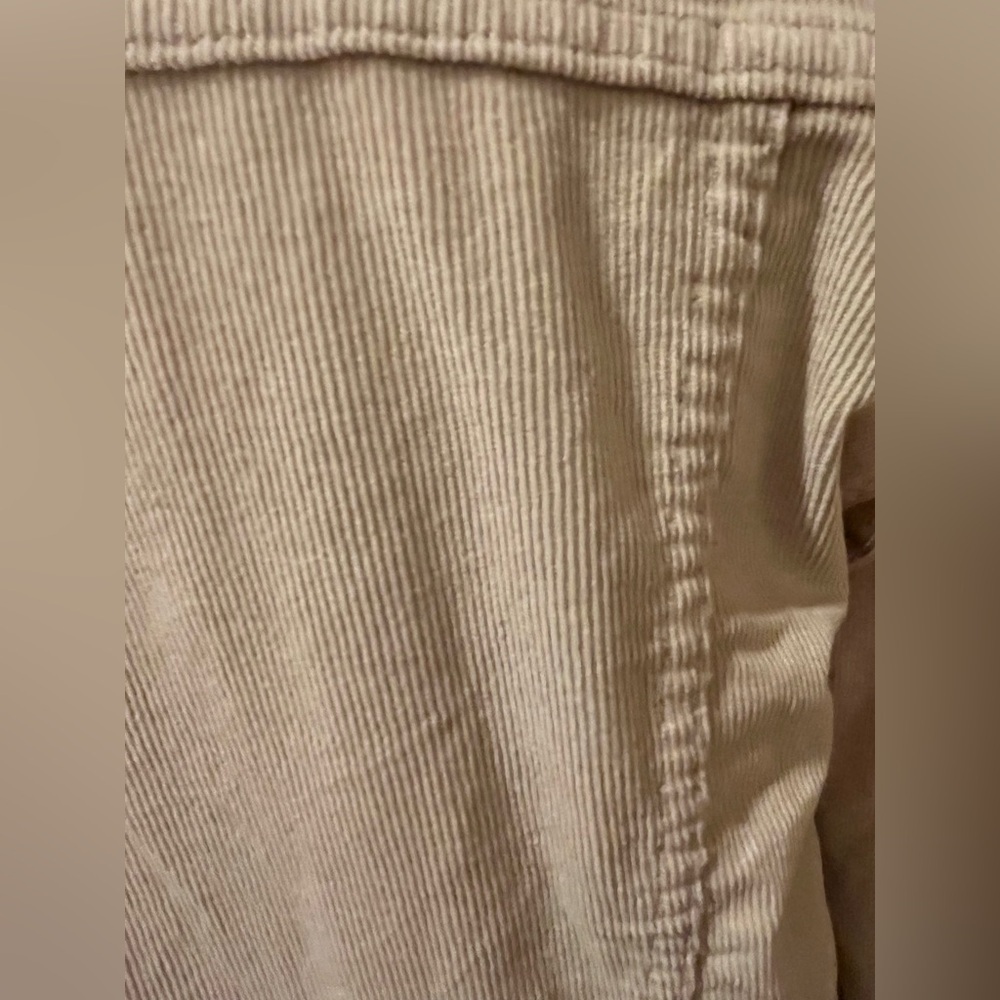 Gap Cream Corduroy jeanstyle Jacket, size Large - Picture 6 of 12